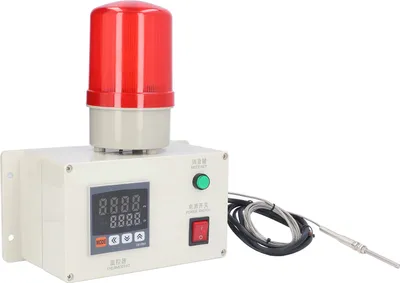 Snímač teploty Blikanie zvuku termostatu Výstražný regulátor AC 220V BEM1101J7ASCT