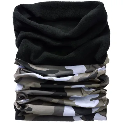 Obrázek produktu pro Brandit BD7018 | Multifunkční šátek Fleece One Size - Barva: městská - Velikost: jedna velikost