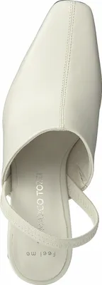 Produktbild von MARCO TOZZI Damen Blockabsatz Sandaletten Slingback 2-29612-28, Größe:40 EU, Farbe:Weiß