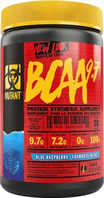 Produktbild von Mutant BCAAs 9.7- 348g-  Blue Raspberry