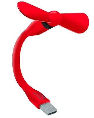 Obrázek produktu pro Ventilátor AERO Mini USB červeno-černý