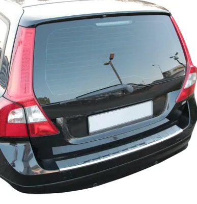 Immagine prodotto di PROTEZIONE LATERALE IN ACCIAIO INOX V2A - BARRA DI PROTEZIONE PER VOLVO V70 III dal 2007 al 2015/2013