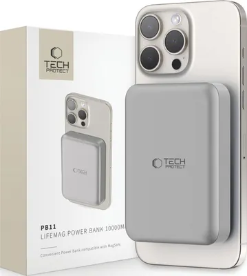 Obrázok produktu pre Tech-Protect Pb11 Lifemag Magsafe Power Bank 10000Mah Titanium
