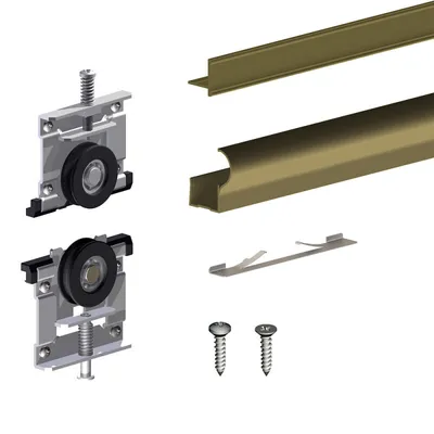 Produktbild von SLID'UP 230 Ergänzungsset, 19 mm, 1 Tür, 70 kg, bronze