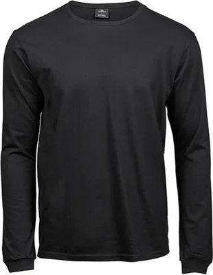 Produktbild von Tee Jays 8007 | Herren Long Sleeve Fashion Sof Tee - Farbe: Black - Größe: XL