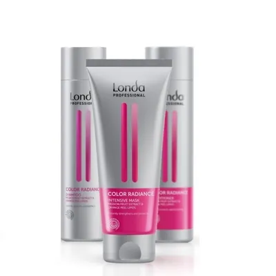 Produktbild von Londa Color Radiance Set - Shampoo 250ml + Conditioner 250ml + Mask 200ml