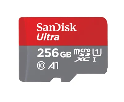 Produktbild von SanDisk Ultra - 256 GB - MicroSDXC - Klasse 10 - UHS-I - 100 MB/s - Class 1 (U1)
