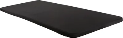 Produktbild von Tischdecke, einfarbig, wasserdicht, mit rutschfestem Gummiband, schmutzabweisend, für Camping, Schreibtischschutz, Picknicktischhülle, Terrassentischdecke