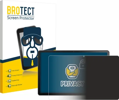 Produktbild von BROTECT Sichtschutzfolie für Lenovo Tab M10 Plus (3. Gen.) Anti-Spy Privacy Sichtschutz Blickschutz Folie Blaulicht-Schutz