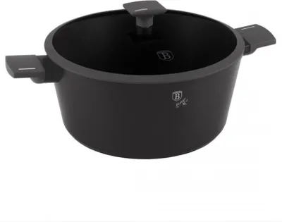 Zdjęcie produktu dla Berlinger Haus Antracit garnek z pokrywą 30cm BH8133