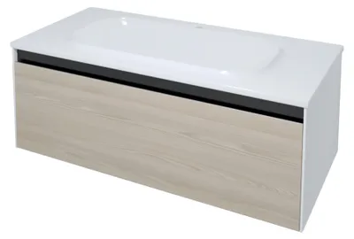 Productafbeelding van Kolpa PANDORA badkamermeubel met wastafel, model OUP 110 NA