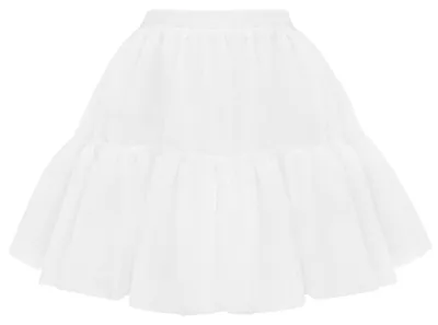 Imagen del producto de Falda interior para mujer - Enaguas estilo años 50 - Blanco