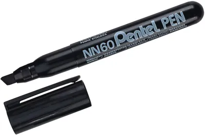 Produktbild von Pentel Green Label Permanent Marker, Schwarz