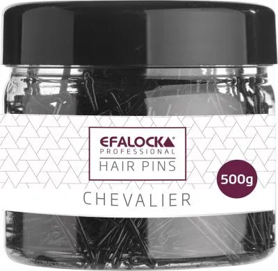 Produktbild von Efalock Chevalier Haarklemmen 5 cm schwarz 500 g