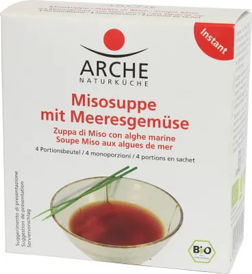 Produktbild von Arche Naturküche - Misosuppe mit Meeresgemüse - 4x15g