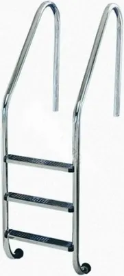 Imagen del producto de Escalera estándar de 3 peldaños, modelo A-316, marca AUS FLEXINOX - FLX-350-0278