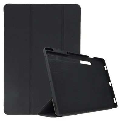 Image de DUX DUCIS DOMO étui pliable avec support pour stylet adapté à SAMSUNG Tab S8 Plus (X800/X806)/S7FE(T730/T736B)/S7 Plus (T970/T976B) noir