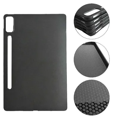 Image de Étui de protection en TPU et silicone pour tablette Lenovo Tab P12 12,7 pouces, noir