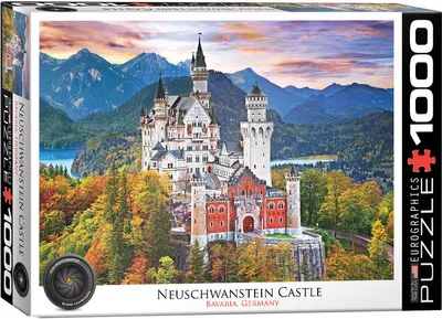 Image de Château de Neuschwanstein - 1000 pièces de puzzle - Format 68x48 cm