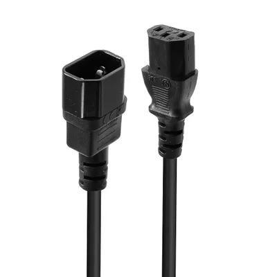 Produktbild von LINDY IEC-Netzkabel C14 an IEC C13 1m
