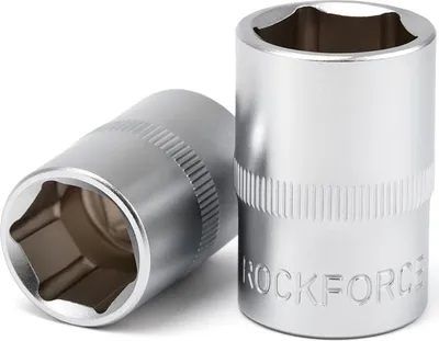 Produktbild von ROCKFORCE 6-Kant-Steckschlüssel 1/2" 19mm Cr-V