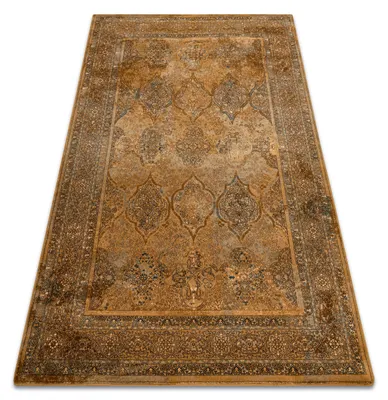 Image de Tapis en laine POLONIA TARI tabac beige 235x350 cm