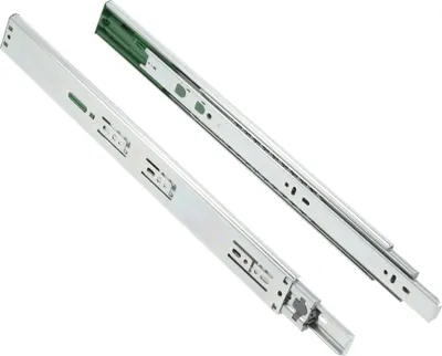 Produktbild von GTV Versalite Touch PRO Schubladenschienen Schubladenauszüge - 45 x 600 mm - Push-to-Open + Soft-Close Schienensystem - Teleskopschiene Kugelführung - Belastbar bis 30 Kg 1 Set= 2 Stück