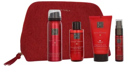 Produktbild von Rituals - Das Ritual des Ayurveda - Reise-Exklusivset: Duschgel-Schaum 50 ml + Duschöl 75 ml + Körpercreme 70 ml + Körperspray 20 ml