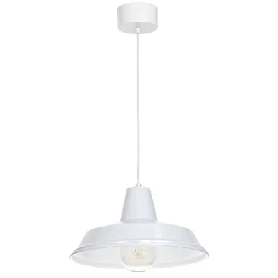 Immagine prodotto di Lampada a sospensione Loft bianca Class 1xE27 15W Luminex