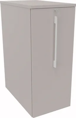 Produktbild von Orgacontainer 3OH re o. Ausfräsung B463xT800x1115mm Weiß