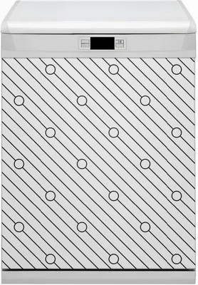 Produktbild von Magnet Folie für Geschirrspüler Küche Magnetmatte 60x80 cm  Nachbildung Geschirrspüle  - Muster in Streifen