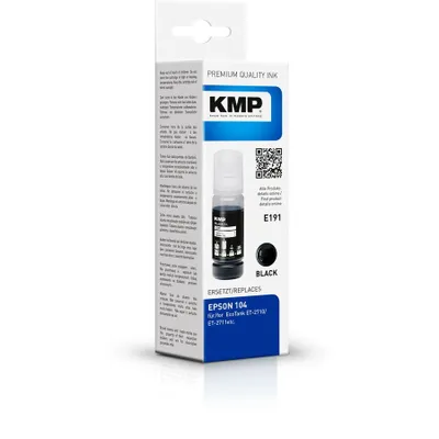 Produktbild von KMP E191, Schwarz, 70 ml, 1 Stück(e), 4800 Seiten, Einzelpackung
