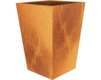 Produktbild von Pflanzvase Palatino Max Corten-Stahl 68 x 68 x 100 cm rostfarben