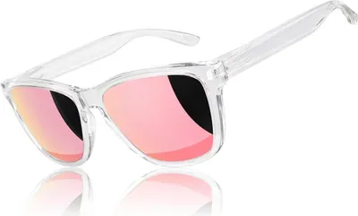 Image de LINVO Lunettes de soleil rétro polarisées UV400 CAT 3 Protection CE