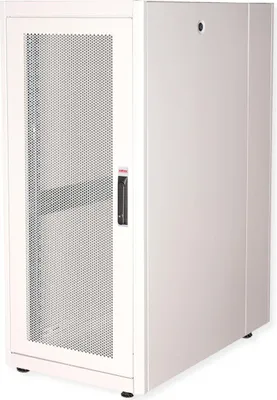 Produktbild von ROLINE Serverschrank Basic 48,26cm 19Zoll 26 HE 600x1000 BxT perforiert grau