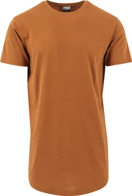 Produktbild von Urban Classics TB638 | Shaped Long Tee Herren T-Shirt - Farbe: Toffee - Größe: S