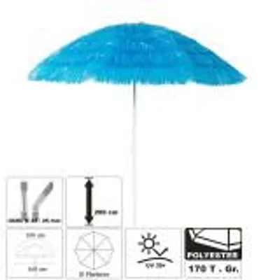 Obrázok produktu pre Slnečník Lýkovitý Hawaii - 160 cm - modrý