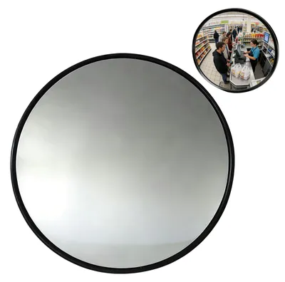 Obrázok produktu pre Konvexné dopravné zrkadlo - 30 cm - Široký uhol pre bezpečnosť