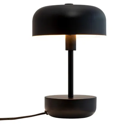 Produktbild von Tischlampe, Tischleuchte, Nachttischlampe, Schreibtischlampe, LED Leselampe, Haipot schwarz