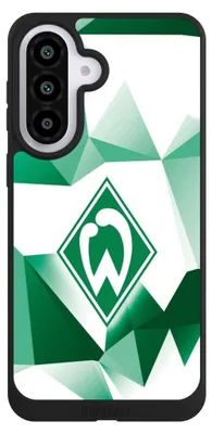 Produktbild von NIVOCASE Handyhülle für Samsung Galaxy A57 5G  Hülle NIVOpure Case Schwarz Offizielles Lizenzprodukt SV Werder Bremen Tarnmuster