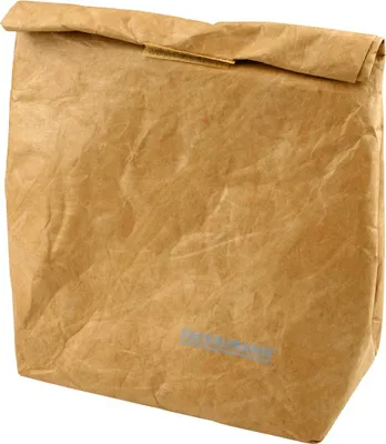 Produktbild von Fackelmann Lunchbag Papierlook, Frühstücksbeutel, isoliert, Tyvek, braun, 30 x 21 cm, 47186