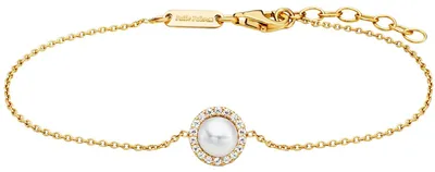 Produktbild von Julie Julsen Armband 925/- Sterling Silber 19cm gelb Zirkonia 148260006