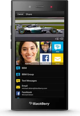 Produktbild von BlackBerry Z3, 12,7 cm (5"), 540 x 960 Pixel, 15:9, 1,2 GHz, Qualcomm Snapdragon, MSM 8230