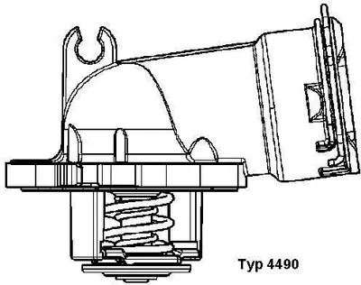 Produktbild von WAHLER Thermostat Kühlmittel 87°C passend für MERCEDES-BENZ C-Klasse Limousine (W204) E-Klasse Limousine (W211) C-Klasse T-modell (S204) GLK