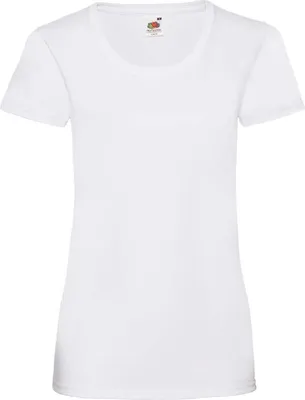 Obrázek produktu pro Dámské tričko s krátkým rukávem - FOL VALUEWEIGHT T/W - white - velikost L