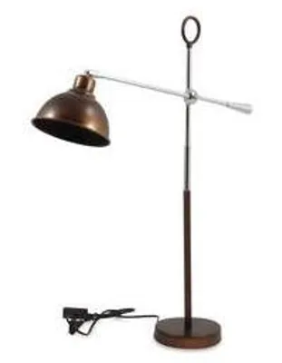 Produktbild von Antike, braune Eisenlampe