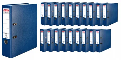 Produktbild von Herlitz Q.File Ordner A4 8cm 20 Stück