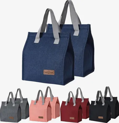 Produktbild von Isolierte Kühltasche für Lebensmittel, 2 Stück, Thermotasche
