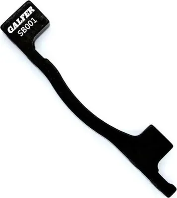 Produktbild von Galfer Postmount Scheibenbrems-bremssattel-adapter 43 Mm Schwarz 203/223 mm Schwarz 203/223 mm