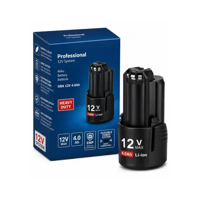 Image de Batterie GBA 12 V 4,0 Ah pour outils Bosch Professional